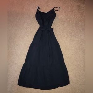 Navy Moon River dress